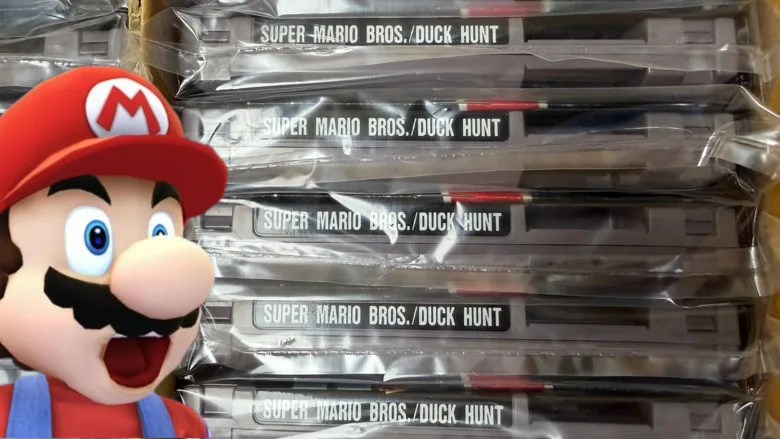 How 97 Copies of an Unreleased Version of Super Mario Bros. Duck Hunt Were Discovered in a Wisconsin Warehouse