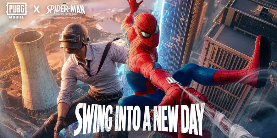 PUBG Mobile lets you swing from rooftops and unleash web attacks on foes in new Spider-Man crossover
