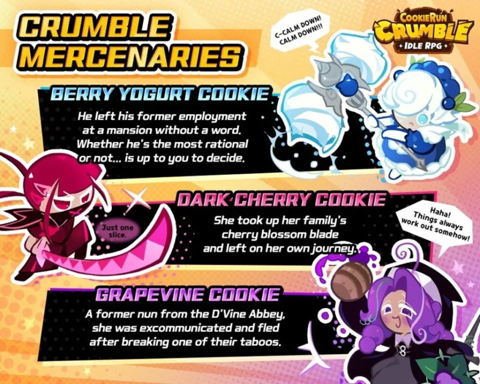 CookieRun: Crumble Launches Globally With Deck-Building Auto-Battler Gameplay