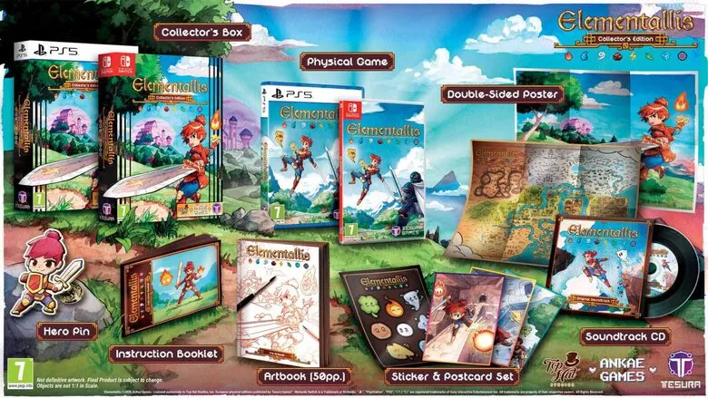 Elementallis to receive Nintendo Switch physical release