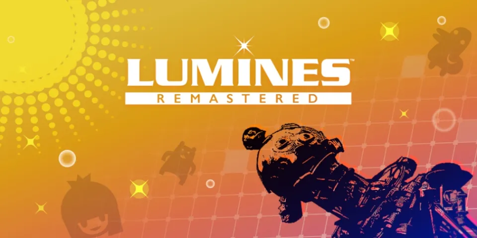 Lumines Remastered offers up an audio-visual delight with block-dropping puzzles thrown as well