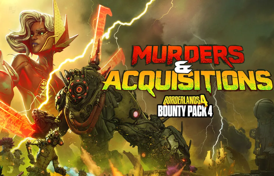 Borderlands 4’s Bounty Pack 4: Murders and Acquisitions is Out Now