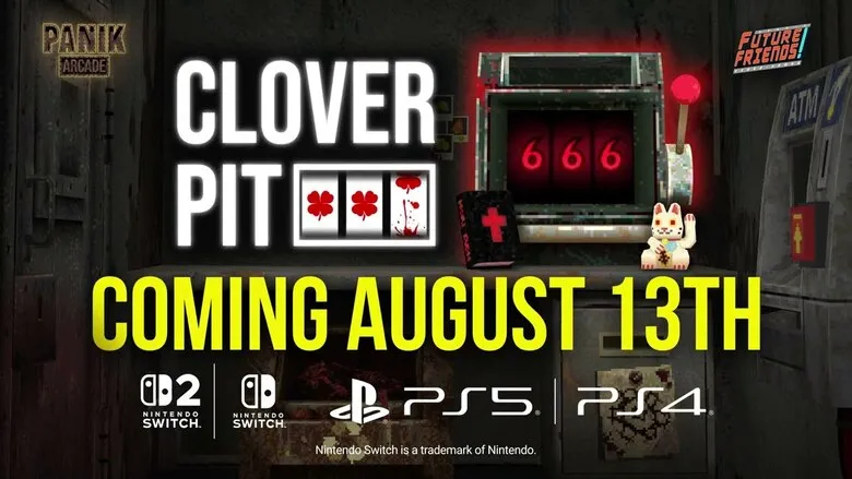 CloverPit heads to Switch and Switch 2 Aug. 13th, 2026