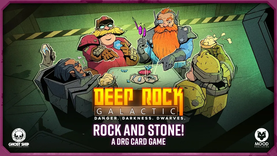 Rock and Stone! A DRG Card Game announced