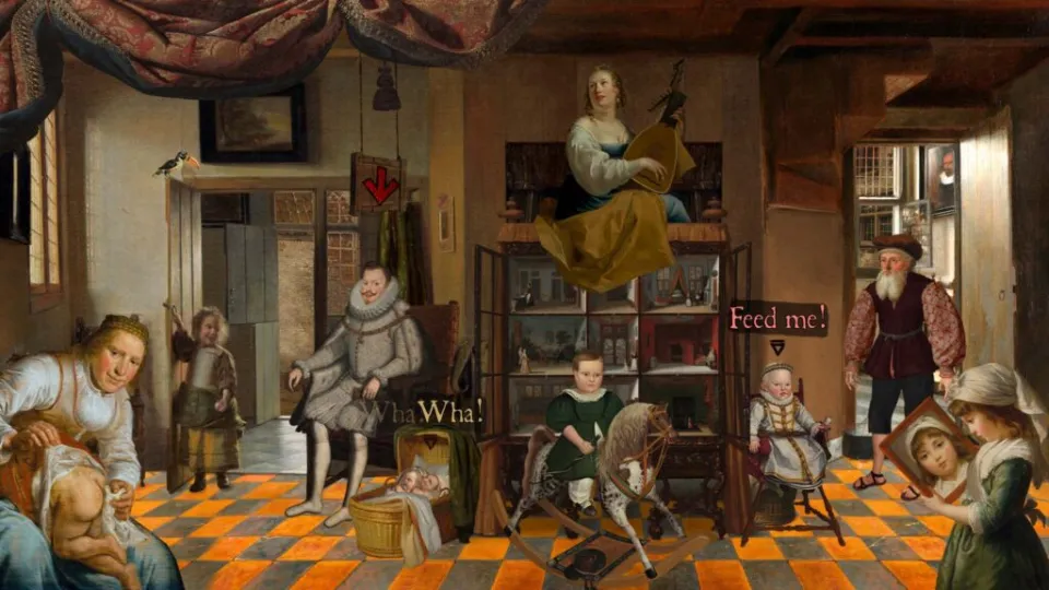 How a Bucket Full of Pink Cow Dung Became an Item in The Immortal John Triptych