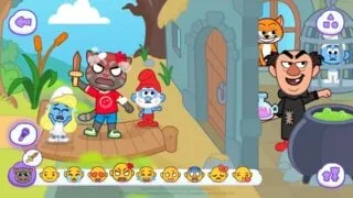 Talking Tom & Friends: World teams up with the Smurfs in new crossover event