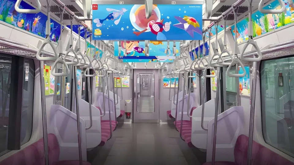 Japan transforms entire train into Pokemon Pokopia paradise for DLC launch