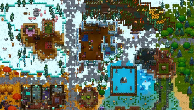 Settlement building co-op action-adventure Necesse 'Rust & Romance' update is a big one