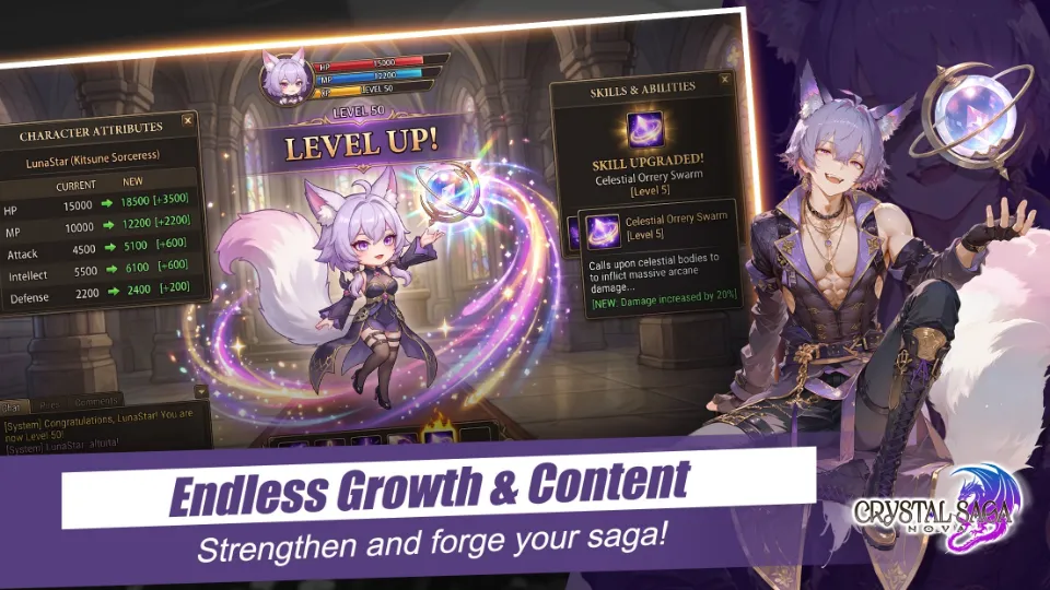 After An Incredible PC Release, Crystal Saga Nova Has Finally Entered Early Access on Mobile