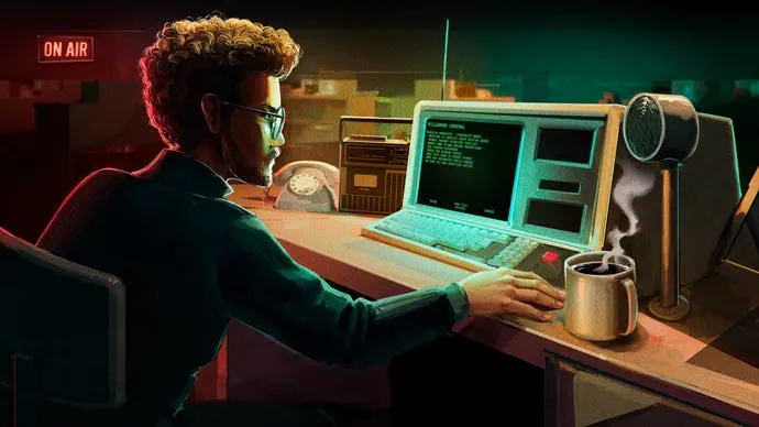 Tell a whole town what to believe in Static Hour, a rolodex-flipping newsroom thriller about investigating a strange epidemic of violence