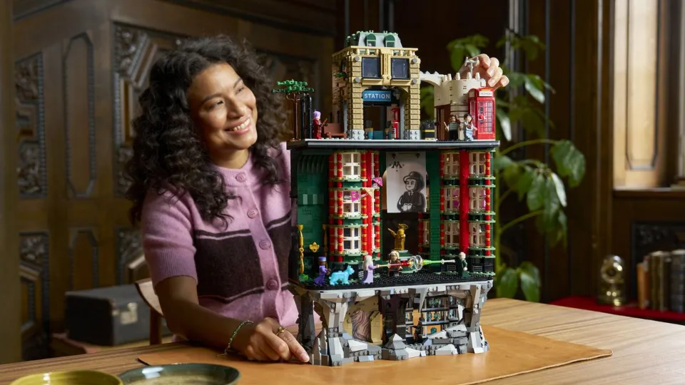 New Lego Ministry of Magic kit is a gravity-defying set held up by what I can only assume is sorcery