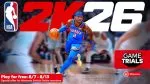 NBA 2K26 is the next Nintendo Switch Online Game Trial