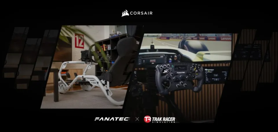 Corsair acquires Trak Racer for future racing sims
