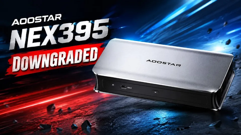 AOOSTAR Halves NEX395 Mini PC To 64 GB RAM As RAMpocalypse Starves The Workstation Market