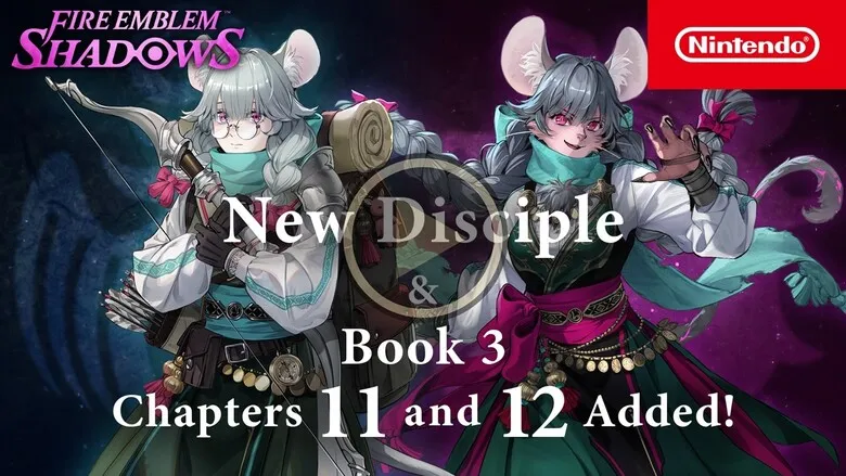 Fire Emblem Shadows "Book 3, The Axe's Heir, Chapters 11 & 12" launches Aug. 12th, 2026
