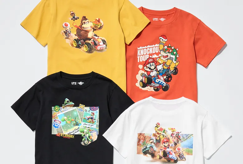 Uniqlo's Sweet Mario Kart World T-Shirts Are Now Available