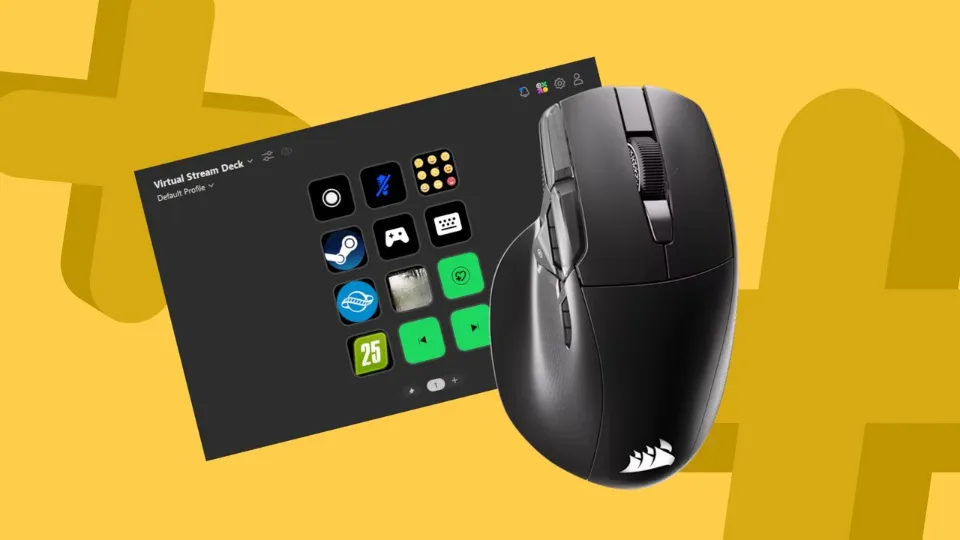 Don't want to buy a Stream Deck? Corsair's new mouse can pull up a virtual control center with one button