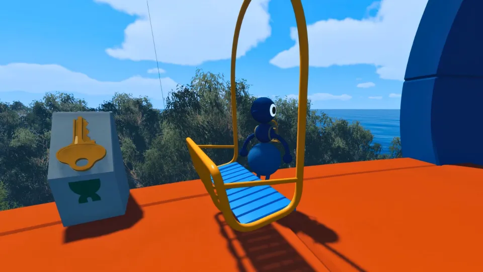 Big Walk Green Tower Solution & Unlock Chairlift (Big Sit Trophy)