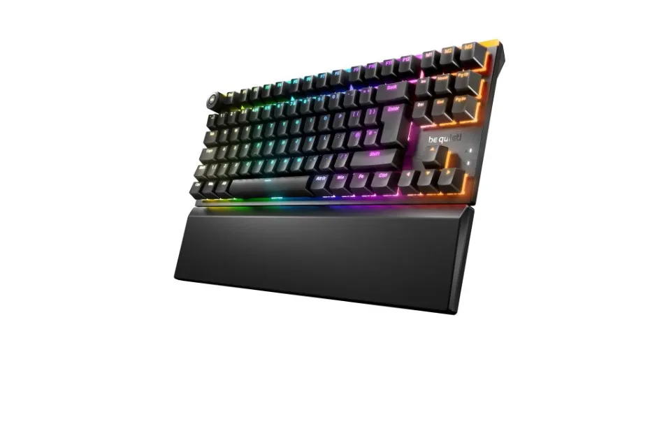 be quiet! adds TKL option to its gaming keyboard line-up