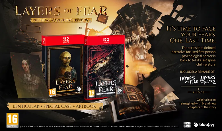 Layers of Fear: The Final Masterpiece Edition sees physical Switch 2 release Oct. 28th, 2026