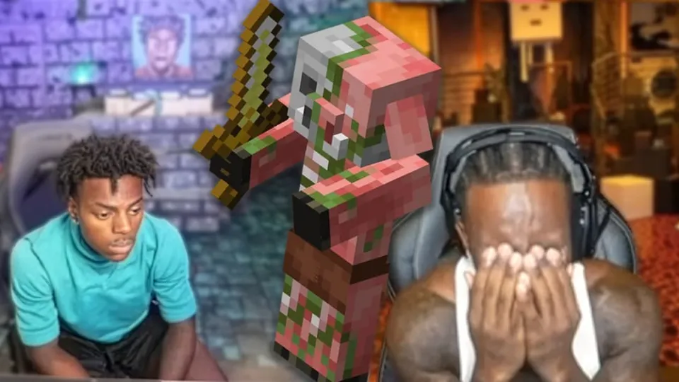 Kai Cenat crashed out after iShowSpeed lost progress from their 10-hour Minecraft run