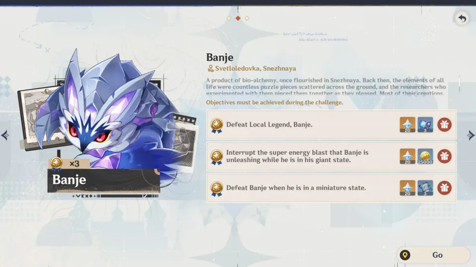 Banje Local Legends Guide In Genshin Impact