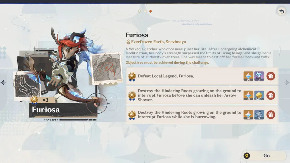 Furiosa Local Legends Guide In Genshin Impact