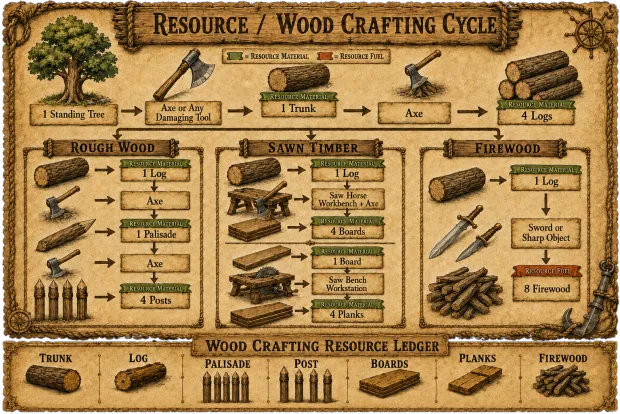Crafting is becoming the backbone of survival in YAARRGH! Battle Island!