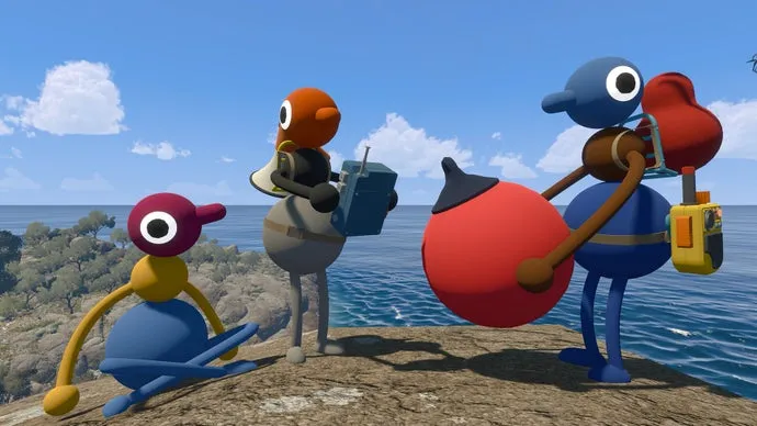 "We're not really sure what Big Walk's future looks like," say the waddling co-op puzzler's devs, though it probably doesn’t involve DLC