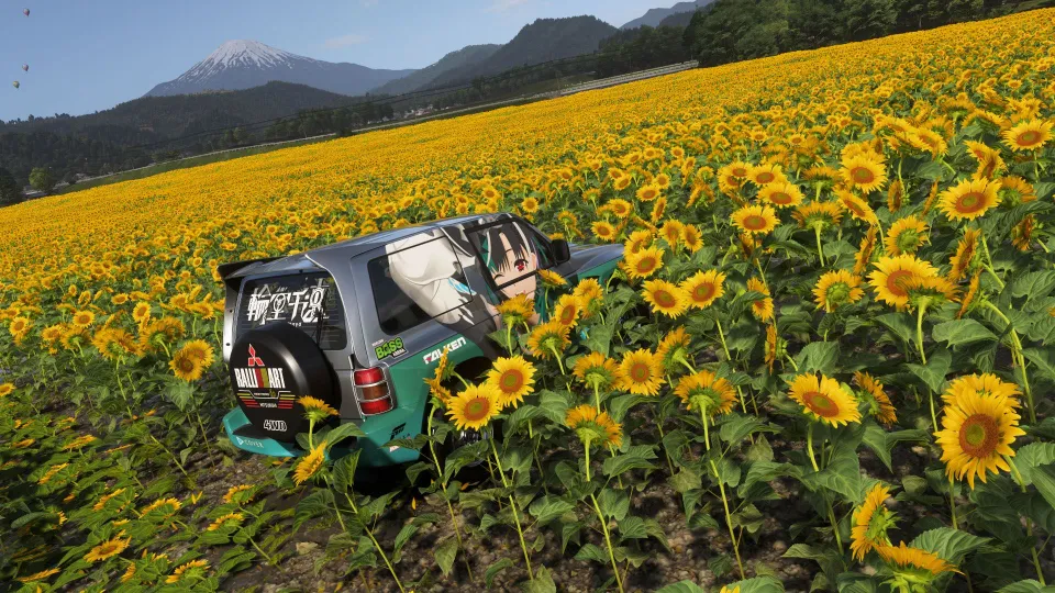 Where is the Hokuryu Sunflower Farm in Forza Horizon 6?