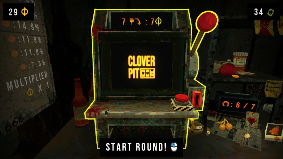 CloverPit Review: the demonic slot machine roguelike finally hits PlayStation and Switch