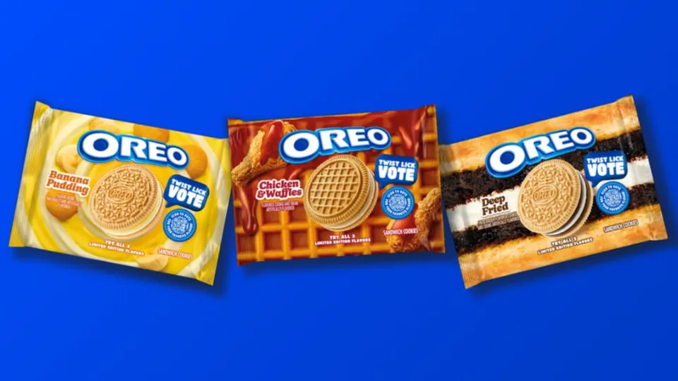 Oreo launches Chicken & Waffles, Banana Pudding and Deep Fried cookies with special fan vote