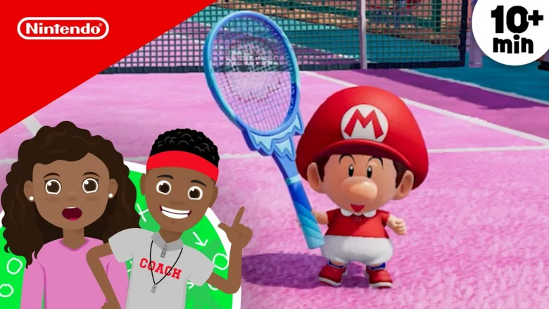 Play Nintendo shares family friendly Mario Tennis Fever gameplay