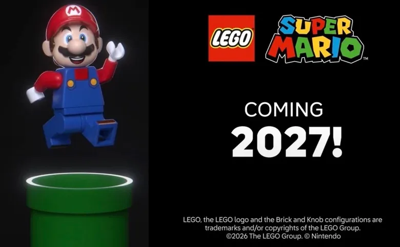 Lego and Mario Are Officially Teaming Up for New Releases in 2027
