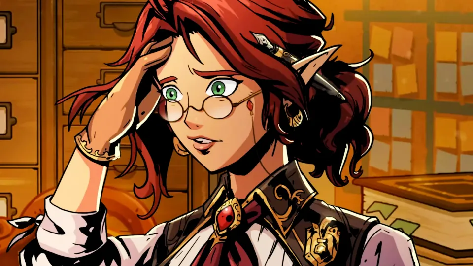 Disprove insurance claims with violence in Ledgerbound, a new tactical RPG with flirting that could make Baldur's Gate 3 blush
