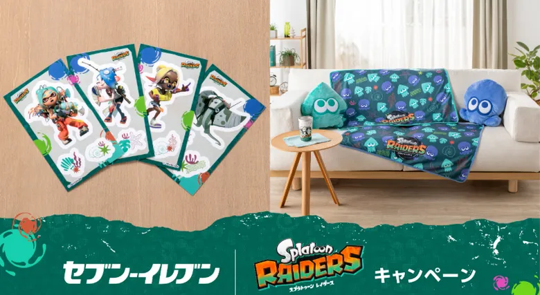 Nintendo and 7-Eleven Japan team up for Splatoon Raiders campaign