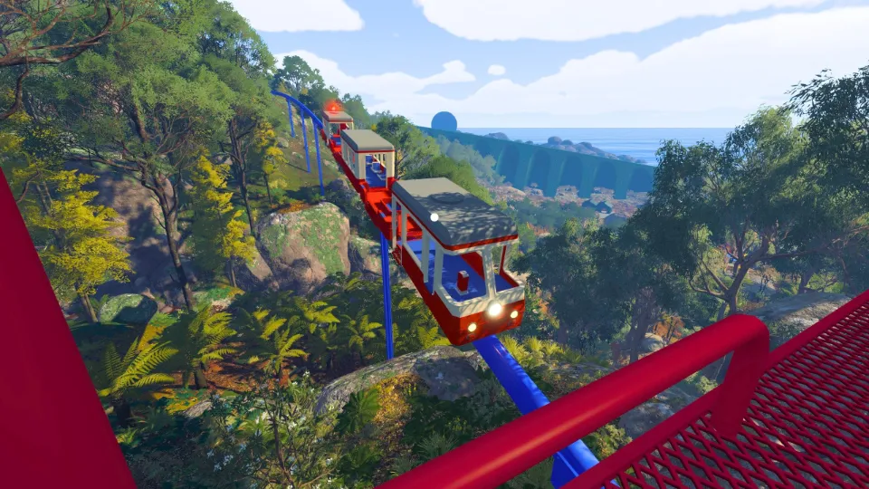 Big Walk Blue Tower Solution & Unlock Train (Big Ride Trophy)