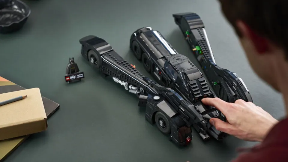 Fans agree new Lego Batman Returns Batmobile looks great, but the lack of minifigures is a "bit of a let down"