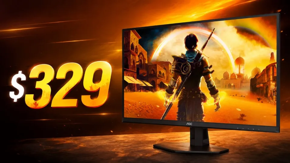 For Just $329, This OLED Gaming Monitor Reaches A Good 240 Hz, Making It The Cheapest QHD@240 Hz OLED On The Market