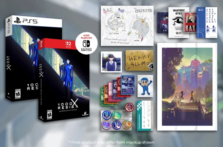 Fangamer reveals 1000xRESIST physical Switch 2 releases