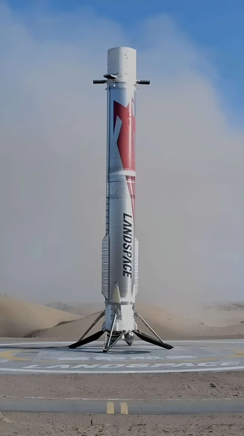 China’s LandSpace Nails ZQ-3 Booster Landing After December Crash, Making China The Only Nation With Both Public And Private Reusable Rockets