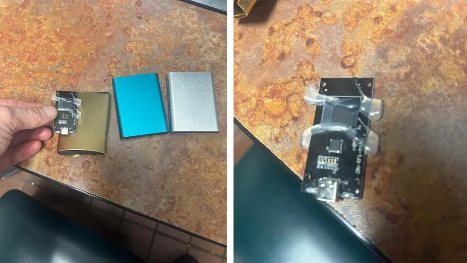 A Customer Thought He Struck Gold With Three 32TB External Hard Drive Purchases, But He Found Out The Enclosures Had Nothing But A microSD Card Glued To The PCB