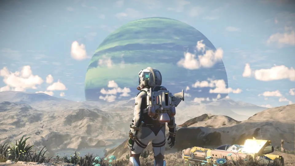 "If people weren't playing No Man's Sky, I don't think we would want to do updates," says Sean Murray, but he'd probably try to sneak in more content years later anyway