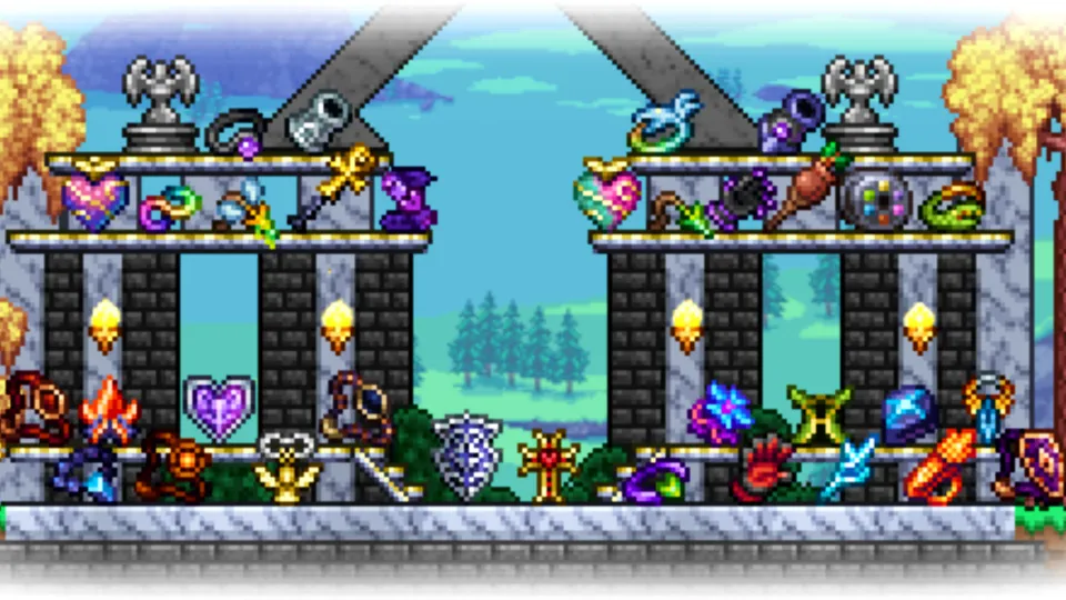 Terraria just surprise-dropped a massive update with dozens of new items