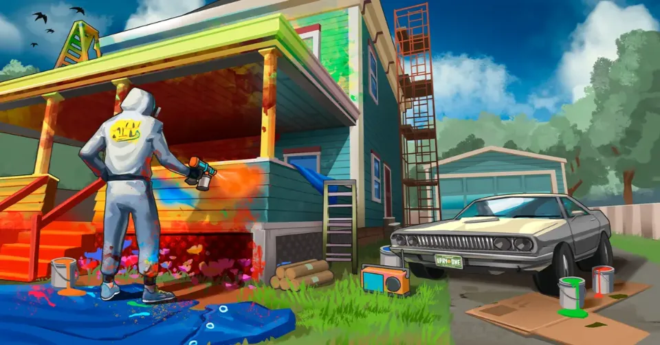 Amazon Prime (Game, PC) - Spray Paint Simulator