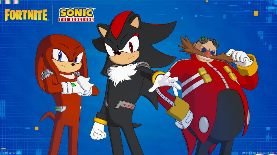 All Sonic the Hedgehog Skins in Fortnite