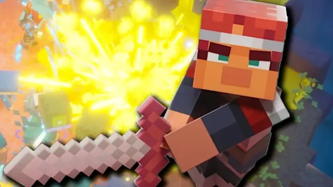 Minecraft Dungeons 2's gameplay will apparently feature non-stop explosions