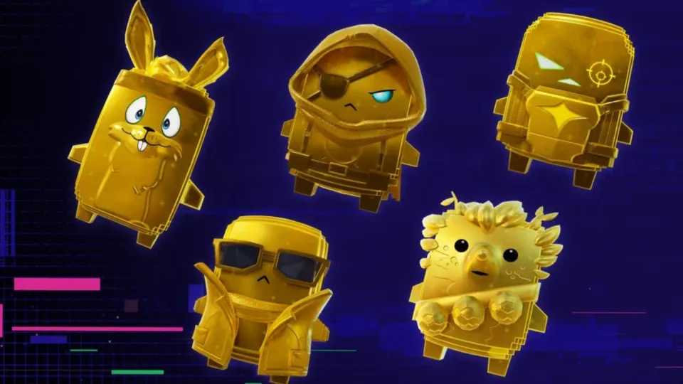 All Gold Sprites & Effects in Fortnite Override
