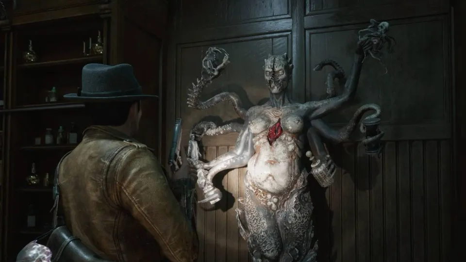 Red Heart Statue Puzzle Solution - The Sinking City 2