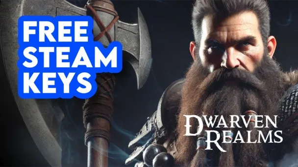 Get a FREE Dwarven Realms Steam key via AMD Gaming before codes run out!